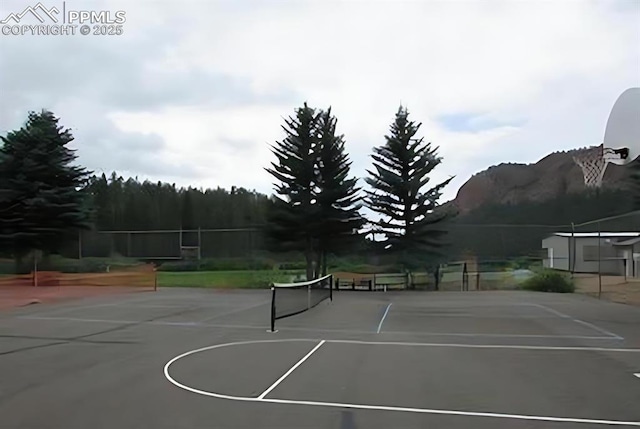 1522 Monarch Dr, Cripple Creek, CO 80813 - view of tennis court