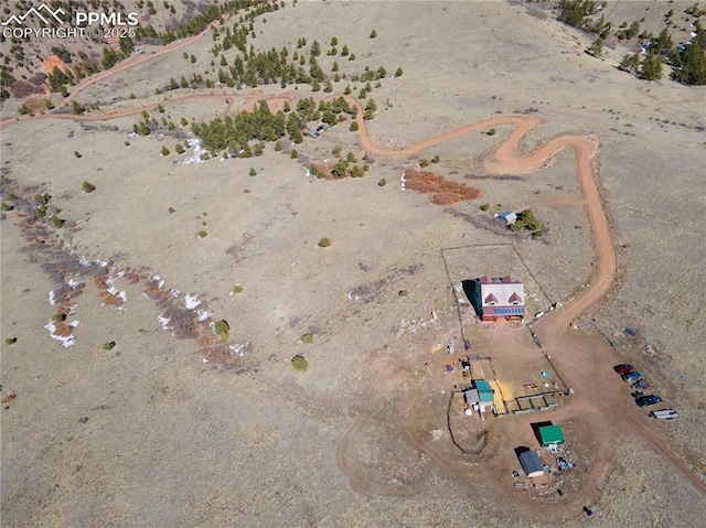 1160 Diamond Back Trl, Canon City, CO 81212 - view of property location featuring a desert landscape and rural landscape