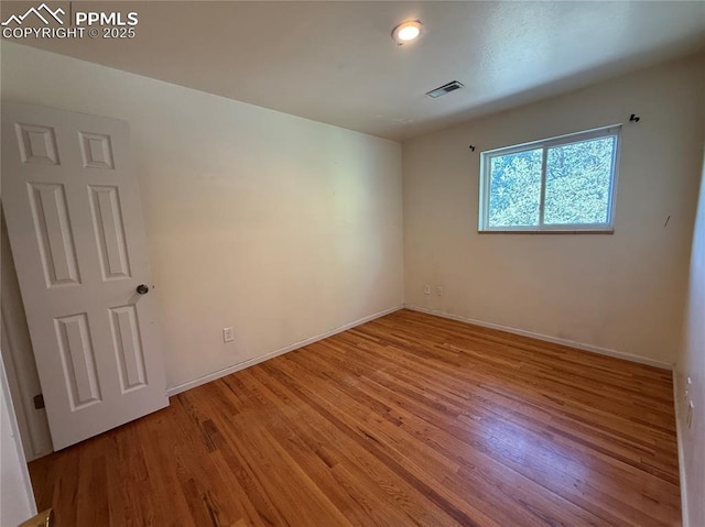 251 Fay Dr, Colorado Springs, CO 80911 - empty room with light wood-type flooring and baseboards