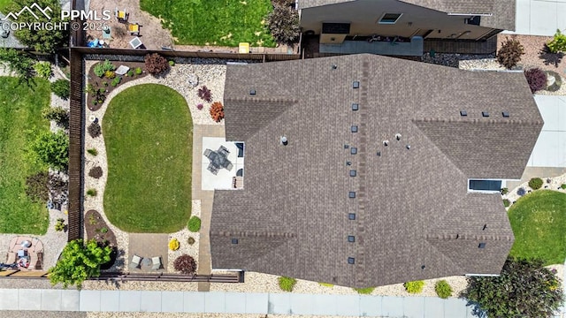 2997 Bright Moon Dr, Colorado Springs, CO 80908 - view from above of property