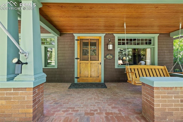13 2nd St, Colorado Springs, CO 80906 - property entrance featuring covered porch