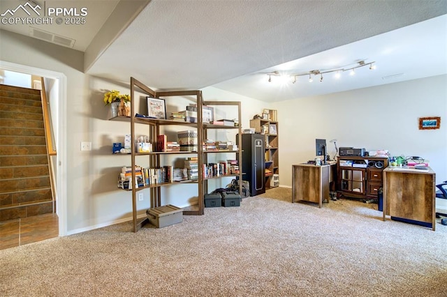 7544 Lake Ave, Fountain, CO 80817 - carpeted office with baseboards