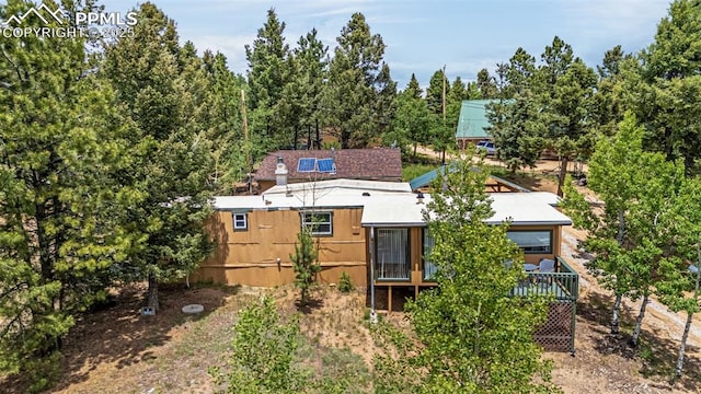 269 Evergreen Rd, Woodland Park, CO 80863 - back of property
