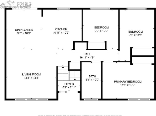 4603 Bella Dr, Colorado Springs, CO 80918 - view of home floor plan