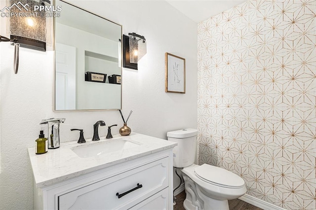 17870 New London Rd, Monument, CO 80132 - bathroom featuring vanity and toilet