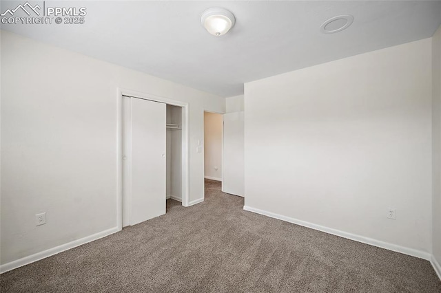 4703 N Weber St, Colorado Springs, CO 80907 - unfurnished bedroom with carpet and a closet