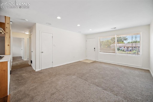 4703 N Weber St, Colorado Springs, CO 80907 - spare room featuring carpet floors and recessed lighting