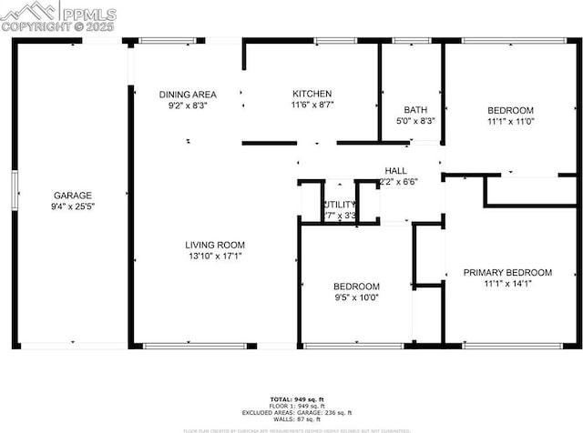 4703 N Weber St, Colorado Springs, CO 80907 - view of room layout