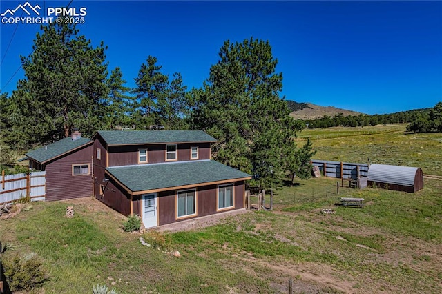 2925 M Path, Cotopaxi, CO 81223 - view of home's exterior with a mountain view