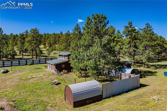 2925 M Path, Cotopaxi, CO 81223 - view of yard featuring an outdoor structure