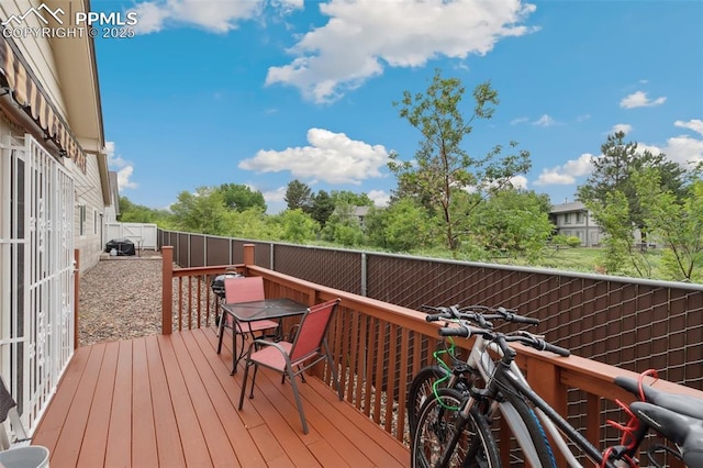 968 Samuel Pt, Colorado Springs, CO 80906 - view of deck