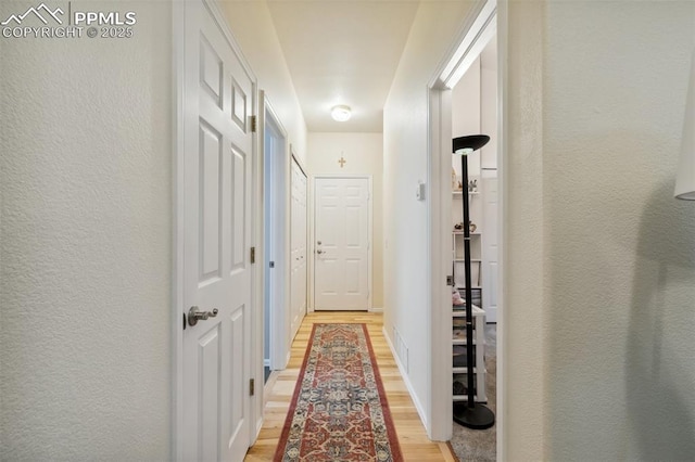 968 Samuel Pt, Colorado Springs, CO 80906 - hall with light wood finished floors