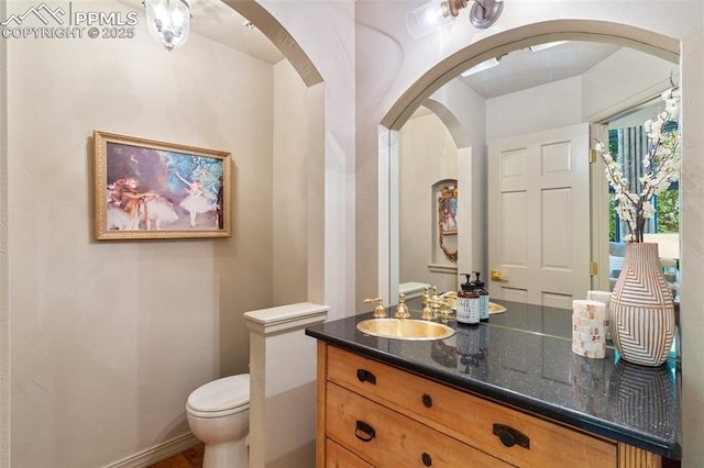 155 Grayson Ct, Colorado Springs, CO 80906 - half bath with toilet and vanity