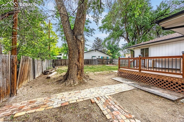 601 N 15th St, Canon City, CO 81212 - fenced backyard with a deck