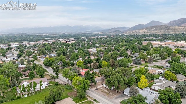601 N 15th St, Canon City, CO 81212 - aerial view of residential area with a mountain backdrop