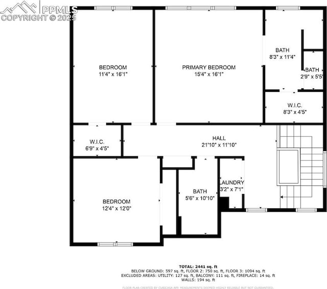 4928 Wolf Moon Dr, Colorado Springs, CO 80911 - view of floor plan / room layout