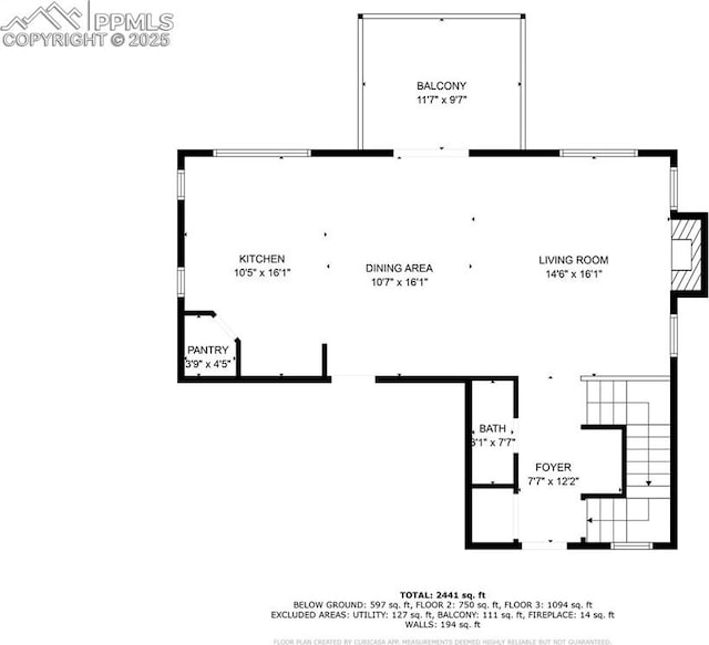 4928 Wolf Moon Dr, Colorado Springs, CO 80911 - view of room layout