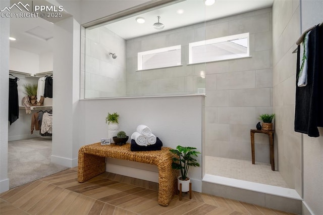 17226 Alsike Clover Ct, Monument, CO 80132 - full bathroom with a walk in shower and a walk in closet