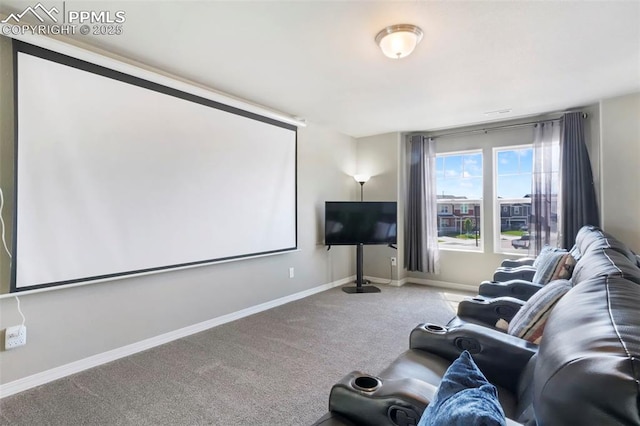 4631 Zircon Dr, Colorado Springs, CO 80938 - cinema featuring carpet flooring and baseboards