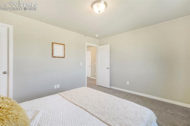 4631 Zircon Dr, Colorado Springs, CO 80938 - carpeted bedroom with baseboards