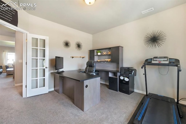 4631 Zircon Dr, Colorado Springs, CO 80938 - carpeted office with baseboards