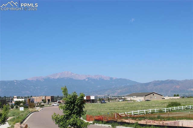 6131 Vickie Ln, Colorado Springs, CO 80923 - view of mountain background