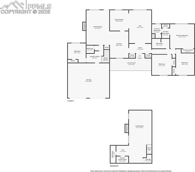 3710 Saddle Rock Rd, Colorado Springs, CO 80918 - view of floor plan / room layout