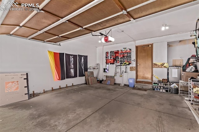 12183 W Chenango Dr, Morrison, CO 80465 - garage with a garage door opener