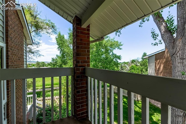 12183 W Chenango Dr, Morrison, CO 80465 - view of balcony