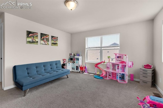 2823 Gobi Dr, Colorado Springs, CO 80939 - rec room with carpet