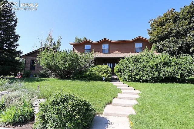 4170 Broadmoor Bluffs Dr, Colorado Springs, CO 80906 - view of front of house featuring a front yard
