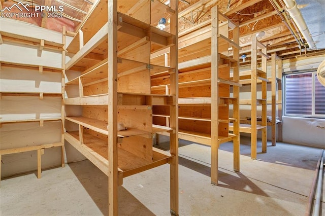 10489 Cedar Breaks Dr, Peyton, CO 80831 - miscellaneous room with unfinished concrete flooring