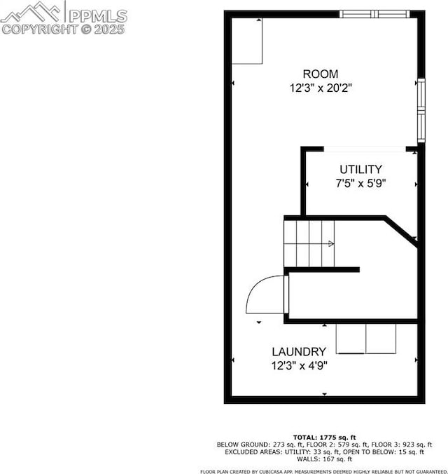 3035 Cascade Falls Pt, Colorado Springs, CO 80922 - view of floor plan / room layout