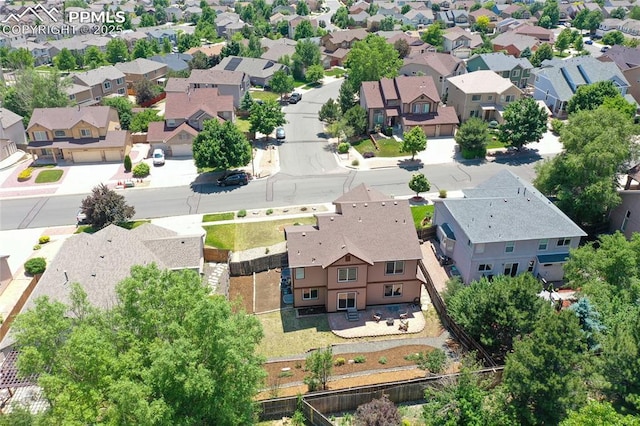 7292 Gardenstone Dr, Colorado Springs, CO 80922 - aerial view of residential area