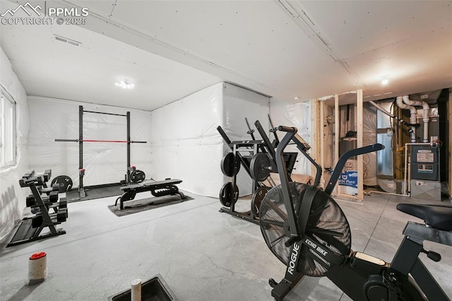 8309 Tom Ketchum Dr, Colorado Springs, CO 80908 - workout area with heating unit
