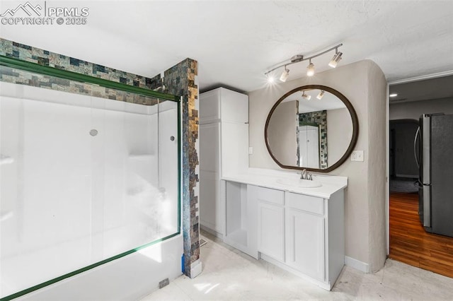 109 S 24th St, Colorado Springs, CO 80904 - full bathroom featuring vanity and shower / bath combination