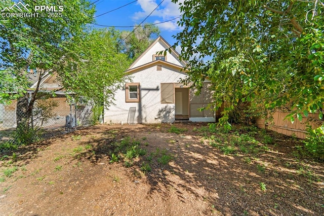 109 S 24th St, Colorado Springs, CO 80904 - rear view of house featuring stucco siding