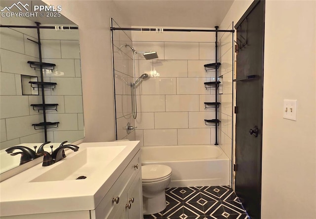 3095 Post Oak Dr, Colorado Springs, CO 80916 - full bathroom featuring vanity and bathing tub / shower combination