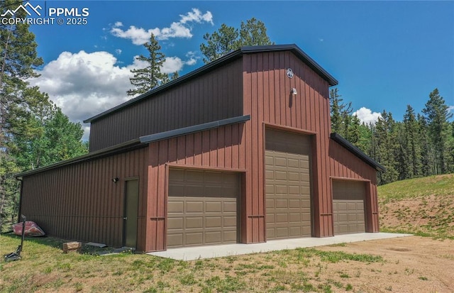 101 Daniwood Grv, Florissant, CO 80816 - view of detached garage