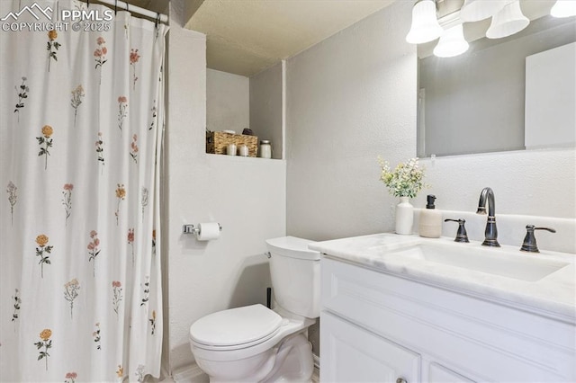 2722 Front Royal Dr, Colorado Springs, CO 80919 - full bathroom featuring vanity and curtained shower