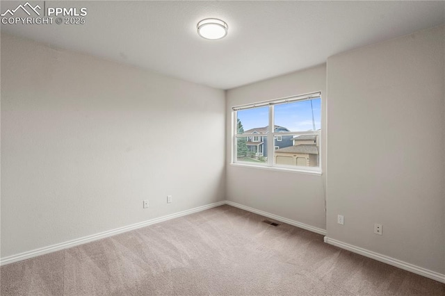1410 Almagre Peak Dr, Colorado Springs, CO 80921 - carpeted spare room with baseboards