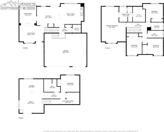 1410 Almagre Peak Dr, Colorado Springs, CO 80921 - view of property floor plan