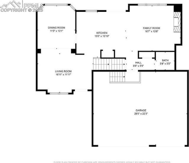 1410 Almagre Peak Dr, Colorado Springs, CO 80921 - view of floor plan / room layout