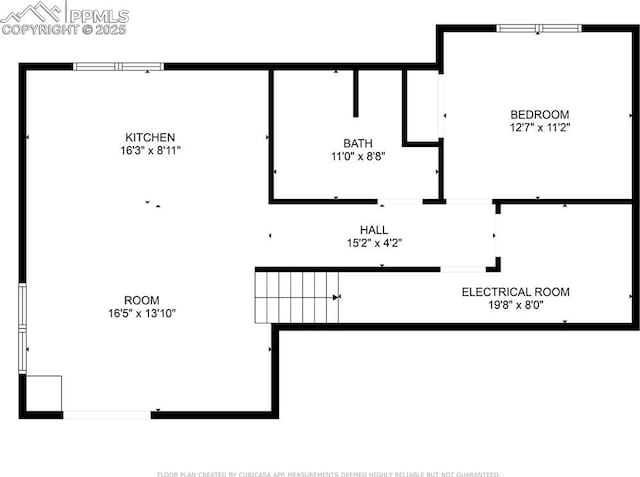 1410 Almagre Peak Dr, Colorado Springs, CO 80921 - view of floor plan / room layout