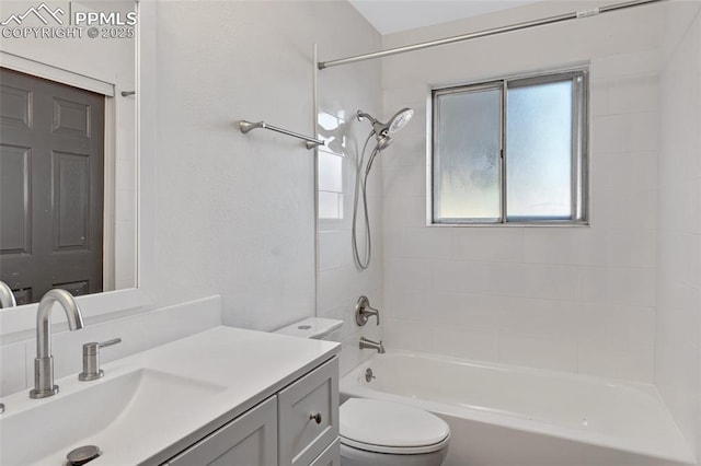 2075 Pepperwood Dr, Colorado Springs, CO 80910 - bathroom featuring vanity and washtub / shower combination