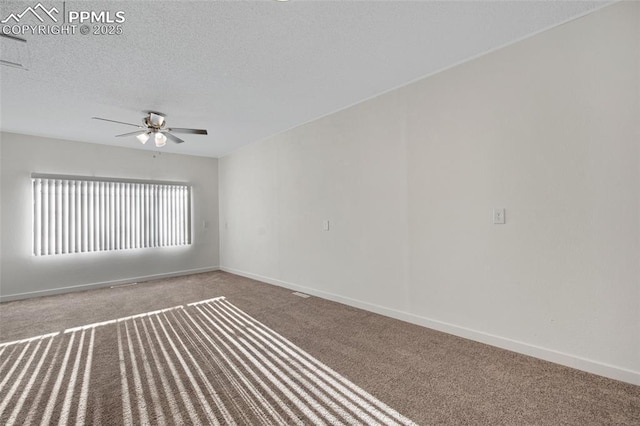 2075 Pepperwood Dr, Colorado Springs, CO 80910 - carpeted spare room featuring ceiling fan and baseboards