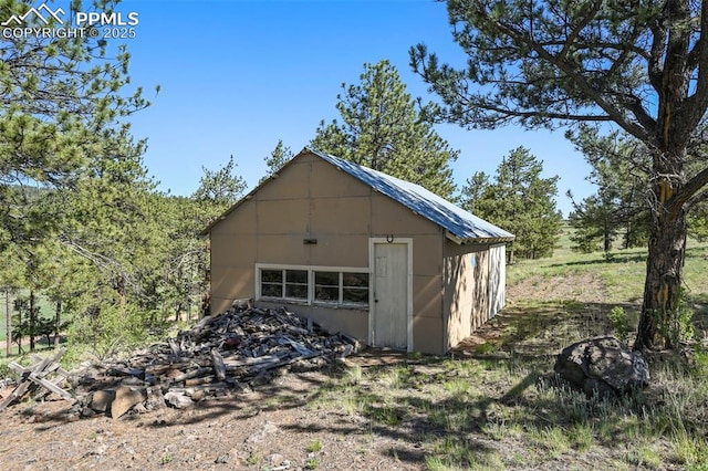 332 Valley Cir, Guffey, CO 80816 - view of outbuilding