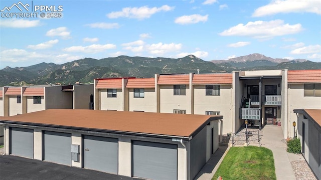 910 Fontmore Rd Unit D, Colorado Springs, CO 80904 - view of front of home with a mountain view
