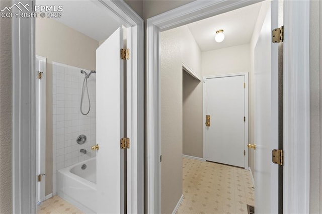3025 Ebbtide Vw, Colorado Springs, CO 80922 - full bath with tile patterned floors and tub / shower combination