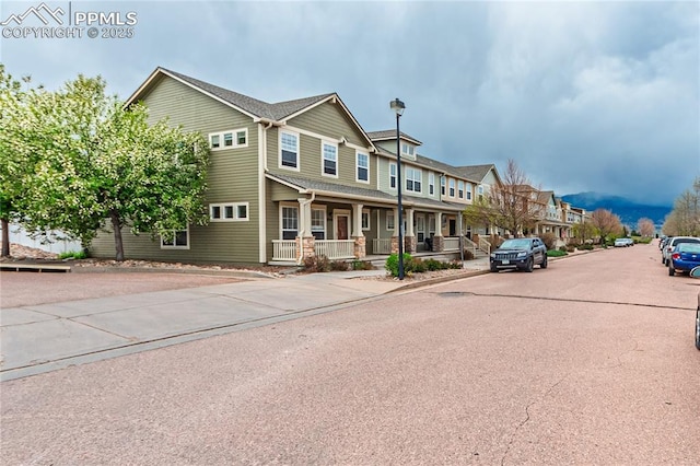 2513 Gilpin Ave, Colorado Springs, CO 80910 - multi unit property featuring a porch and a residential view
